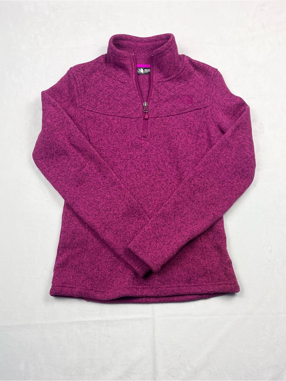 The North Face Cozy Fleece Quarter Zip Pullover Sweater Size XS